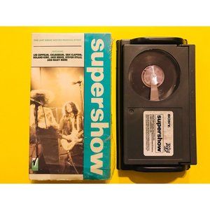 Supershow Led Zeppelin Eric Clapton Jack Bruce Beta Betamax Video Tape